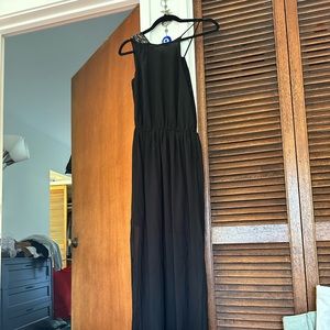 Zara one shoulder maxi dress